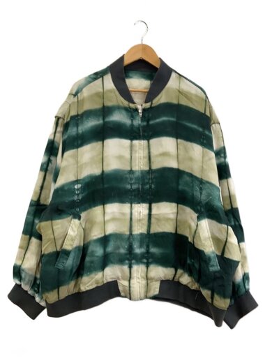 商品画像：22AW/ZIP UP BLOUSON/ブルゾン/2/キュプラ/GRN/総柄/22FCU01 1