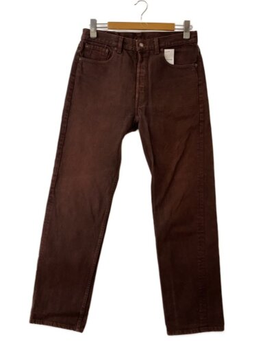 商品画像：90s/501/後染めブラウン/USA製/ボトム/34/コットン/BRW 1