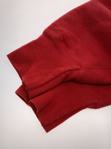 商品画像：80s/トリコタグ中期/REVERSE WEAVE/目無し/薄ヨゴレ有/パーカー/L/RED 4