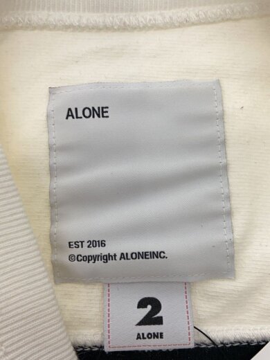商品画像：ALONE/25SS/ビッグフットボールT/長袖Tシャツ/2/コットン/BLK 3
