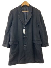 GLEN MCRAE/50-60s/カシミヤ100/フロントワッペン外し跡有/コート/カシミア/BLK