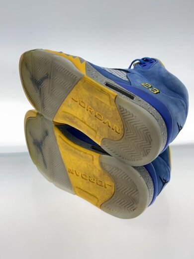 商品画像：使用感有/AIR JORDAN 5 LANEY JSP/27cm/BLU/CD2720-400 4