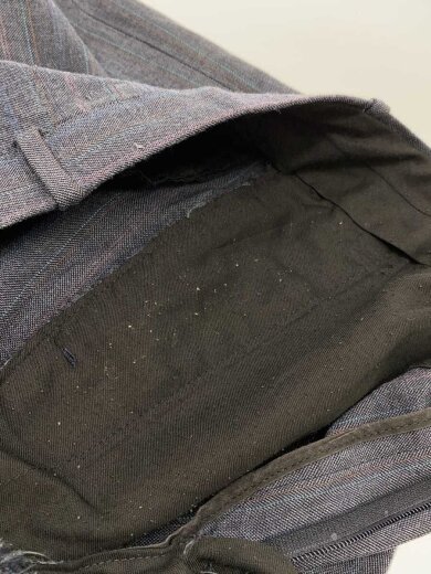 商品画像：70-80s/ロケットTALON ZIPPER/スラックスパンツ/NVY/ストライプ 4