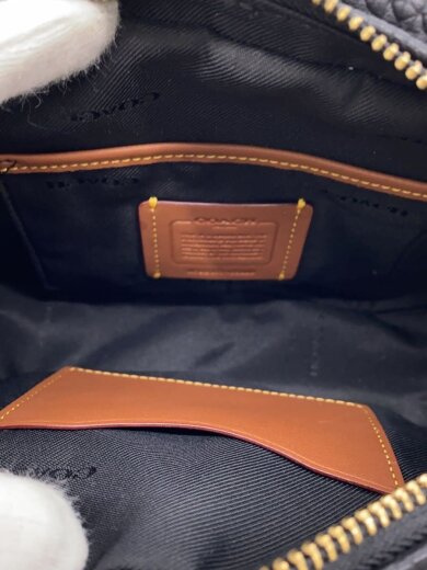 商品画像：ショルダーバッグ_カメラバッグ/レザー/BLK// 6