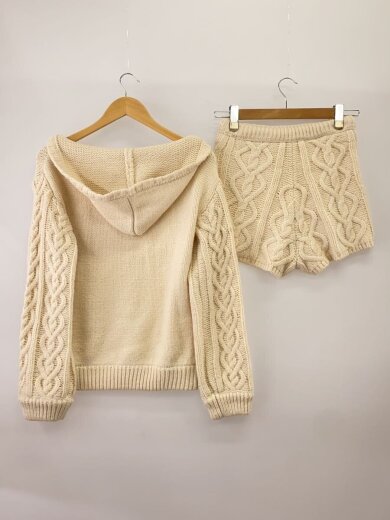 商品画像：Mou loose knit set up/セットアップ/FREE/アクリル/IVO/AM1615// 2