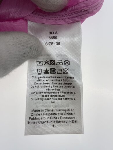 商品画像：24SS/Shiny Tech Strap Top/36/ビスコース/PNK/F8907 4