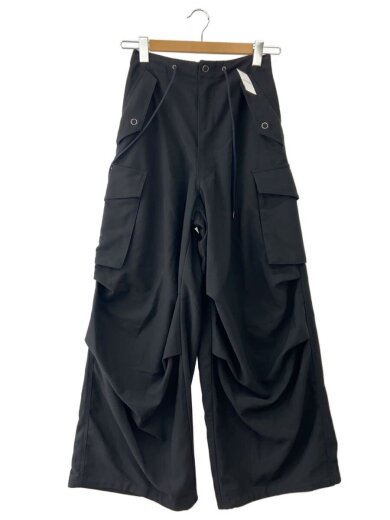 商品画像：24SS/OVER LOOSE CARGO/1/ポリエステル/BLK 1