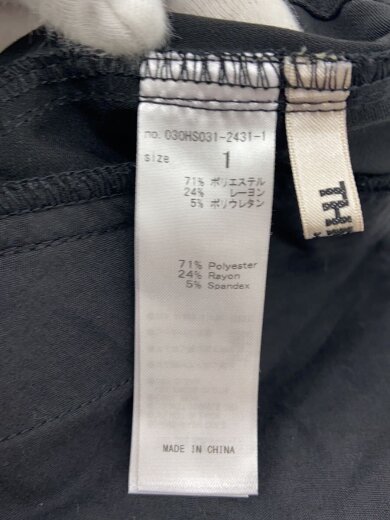 商品画像：24SS/OVER LOOSE CARGO/1/ポリエステル/BLK 5