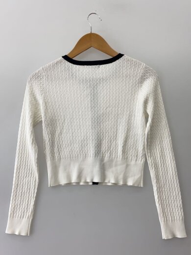 商品画像：25SS/UVミニケーブルカーディガン/FREE/レーヨン/WHT 2