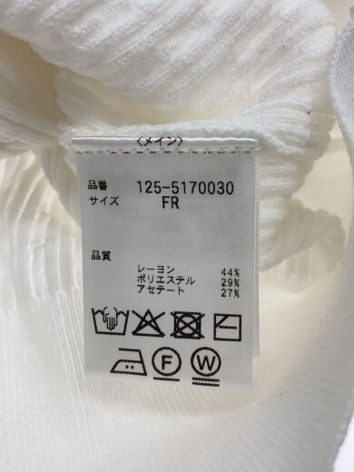 商品画像：25SS/UVミニケーブルカーディガン/FREE/レーヨン/WHT 4