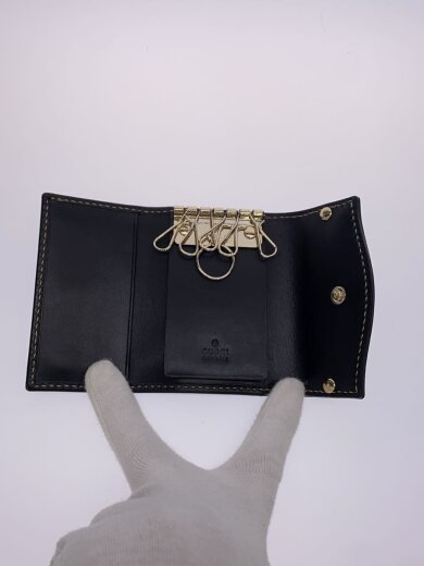 商品画像：6連キーケース/レザー/BLK/メンズ/141407 486134 4