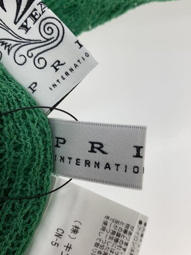 商品画像：25SS/ニット・セーター(薄手)/40/コットン/GRN/1743-51329 3