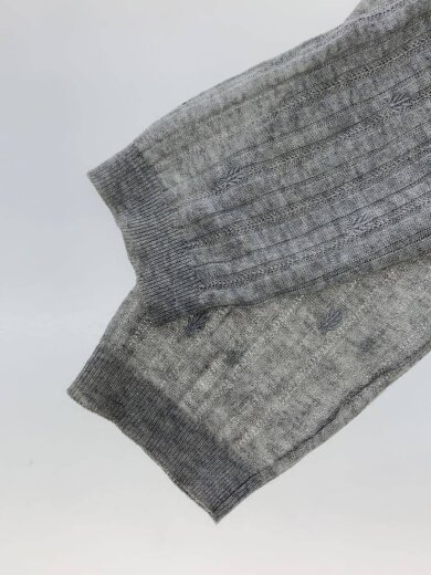 商品画像：ラメニット刺繍カーディガン(薄手)/38/レーヨン/GRY/2131-52521 5