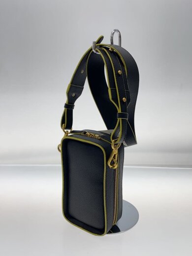 商品画像：BIEDE/シミ・ヨゴレ有/ショルダーバッグ/牛革/BLK 2