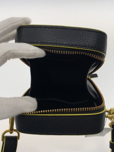 商品画像：BIEDE/シミ・ヨゴレ有/ショルダーバッグ/牛革/BLK 6