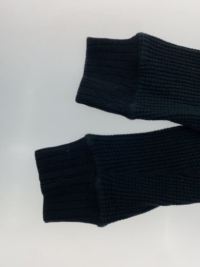 商品画像：WAFFLE MIDNECK/長袖Tシャツ/L/コットン/BLK/JM7200 5