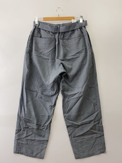 商品画像：21AW/GRID CHECK CLOTH WRAPPED TROUSERS/4/キュプラ/GRY/AP31-050 2
