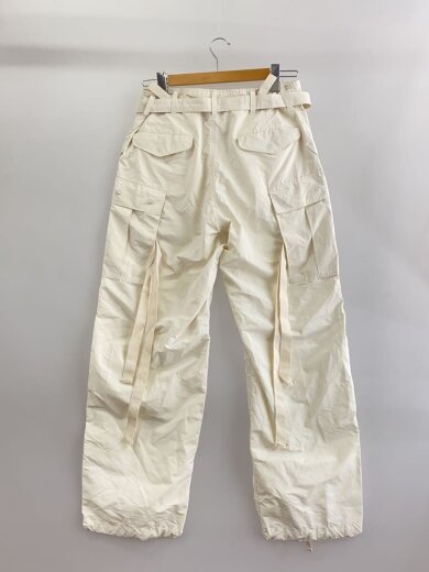 商品画像：23AW/Matte Taffeta Pants/2/ポリエステル/WHT/23-03142M 2