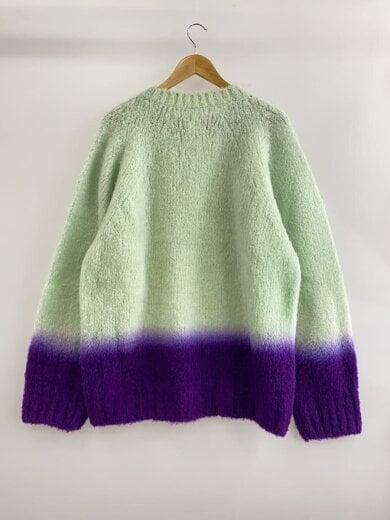 商品画像：24AW/GRADATIONニット/4/ウール/GRN/24-03520M 2