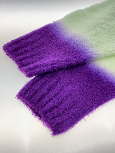 商品画像：24AW/GRADATIONニット/4/ウール/GRN/24-03520M 5