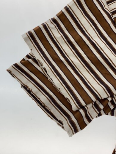 商品画像：24SS/MULTI BORDER T-SHIRT/1/コットン/BRW/ボーダー/ANC-CT51/加工// 5