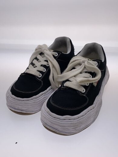 商品画像：OLIVER CANVAS LOW/薄ヨゴレ有/ローカットスニーカー/42/BLK/A15FW704 2