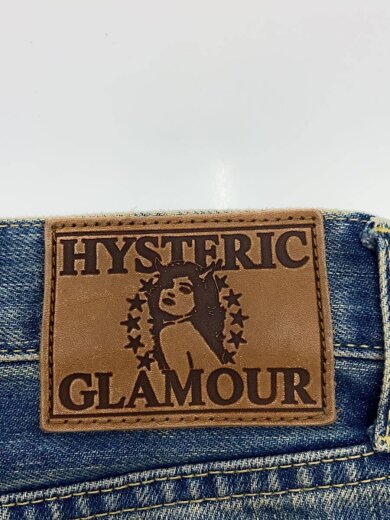 画像：HYSTERIC GLAMOURスタッズ/加工/ストレートパンツ/32/デニム/IDG/0219AP20//4