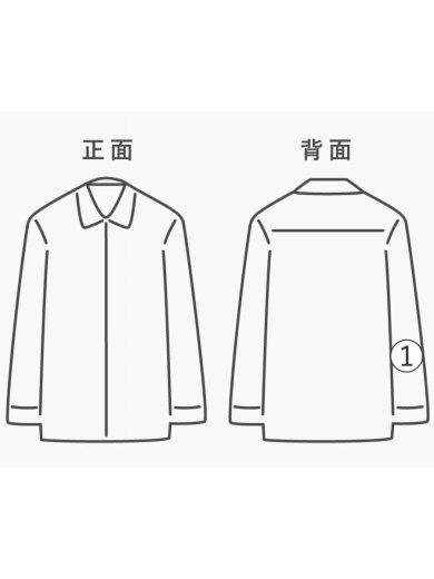 商品画像：50s頃/グレーシャンブレーシャツ/猫目ボタン/ヨゴレ・ホツレ・両袖ダメージ有/16.5/? NULL ?// 6