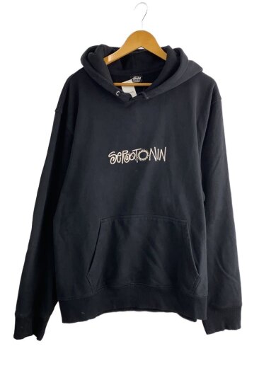 商品画像：Serotonin Embroidered Hoodie/パーカー/XL/コットン/BLK/118443// 1