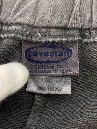 商品画像：00s/caveman/ワイドスウェットパンツ/ボトム/L/コットン/GRY// 4