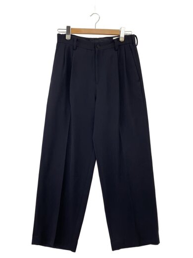 商品画像：24ss/Two Tucks Wide Trousers/スラックスパンツ/2/ウール/NVY// 1