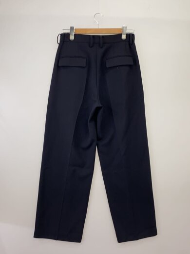 商品画像：24ss/Two Tucks Wide Trousers/スラックスパンツ/2/ウール/NVY// 2