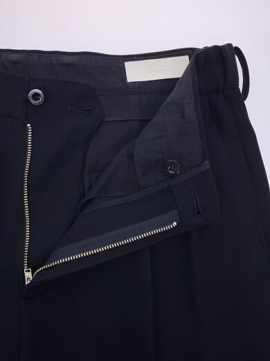 商品画像：24ss/Two Tucks Wide Trousers/スラックスパンツ/2/ウール/NVY// 3