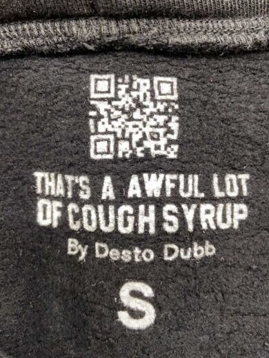 商品画像：Thats A Awful Lot Of Cough Syrup/Desto Dubb/パーカー/S/コットン/BLK 3