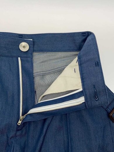 商品画像：26SS/THE BELTED WIDE DENIM/46/ポリエステル/IDG/26SS-REPT-304-J// 3
