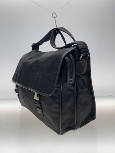 商品画像：VIAGGIO/NERO/ショルダーバッグ/ナイロン/BLK/V165/金具傷/使用感有// 2