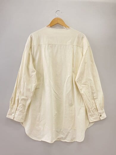 商品画像：26SS/COLLARLESS WORK SHIRT/FREE/コットン/WHT/26SMSBL08 2