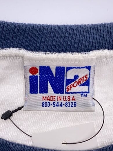 商品画像：80-90s/USAFA/リンガーT/ヨゴレ有/Tシャツ/XL/コットン/WHT 3