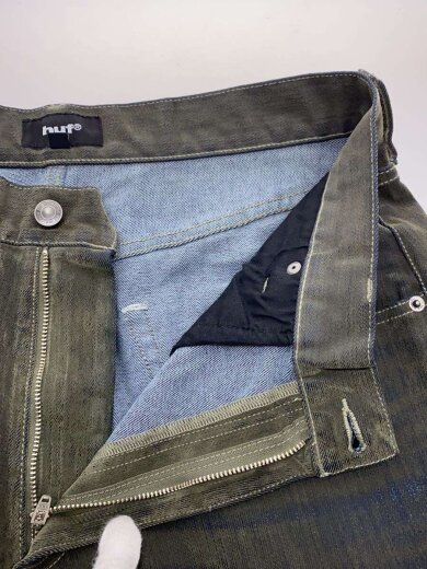 商品画像：25AW/eightynine FLOCKED PANT/32/デニム/KHK 3