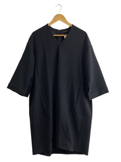 商品画像：長袖ワンピース/36/ポリエステル/レーヨン混/BLK/YCD-321-795// 1