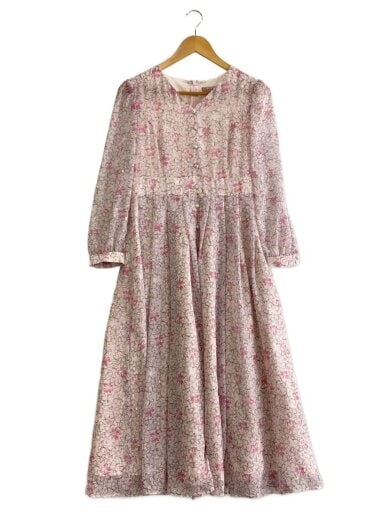 商品画像：26SS/BLOOMING CLOVERドレス/2/ポリエステル/PNK/花柄// 1