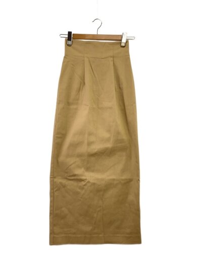 商品画像：highwaist pencil skirt/タグ付/S/コットン/BEG/lo251-60// 1