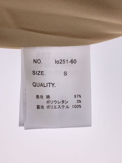 商品画像：highwaist pencil skirt/タグ付/S/コットン/BEG/lo251-60// 5