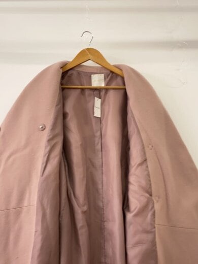 商品画像：24AW/ビッグカラーウールロングコート/one/ウール/PNK// 3