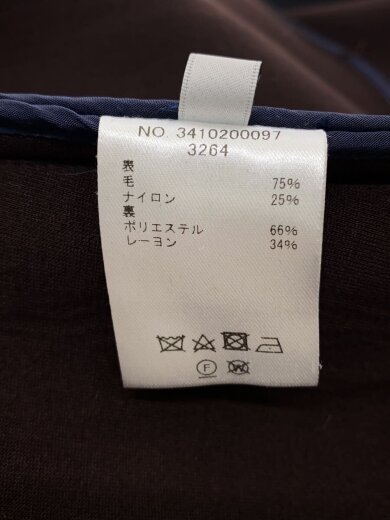 商品画像：RH別注/ウールボンディングノーカラーコート//36/ウール/NVY/3410200097 5
