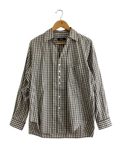 商品画像：Gingham Childish Shirt/S/コットン/BRW/ギンガムCK 1