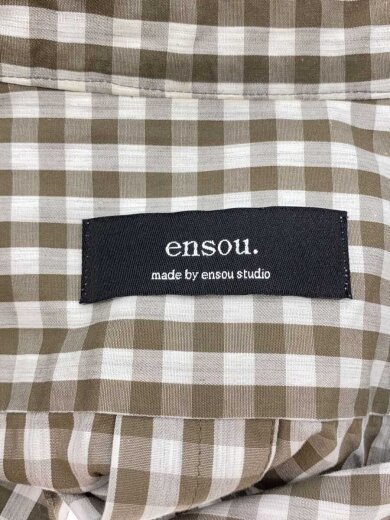 商品画像：Gingham Childish Shirt/S/コットン/BRW/ギンガムCK 3