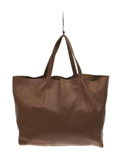 画像：CELINEトートバッグ/レザー/BEG/無地1