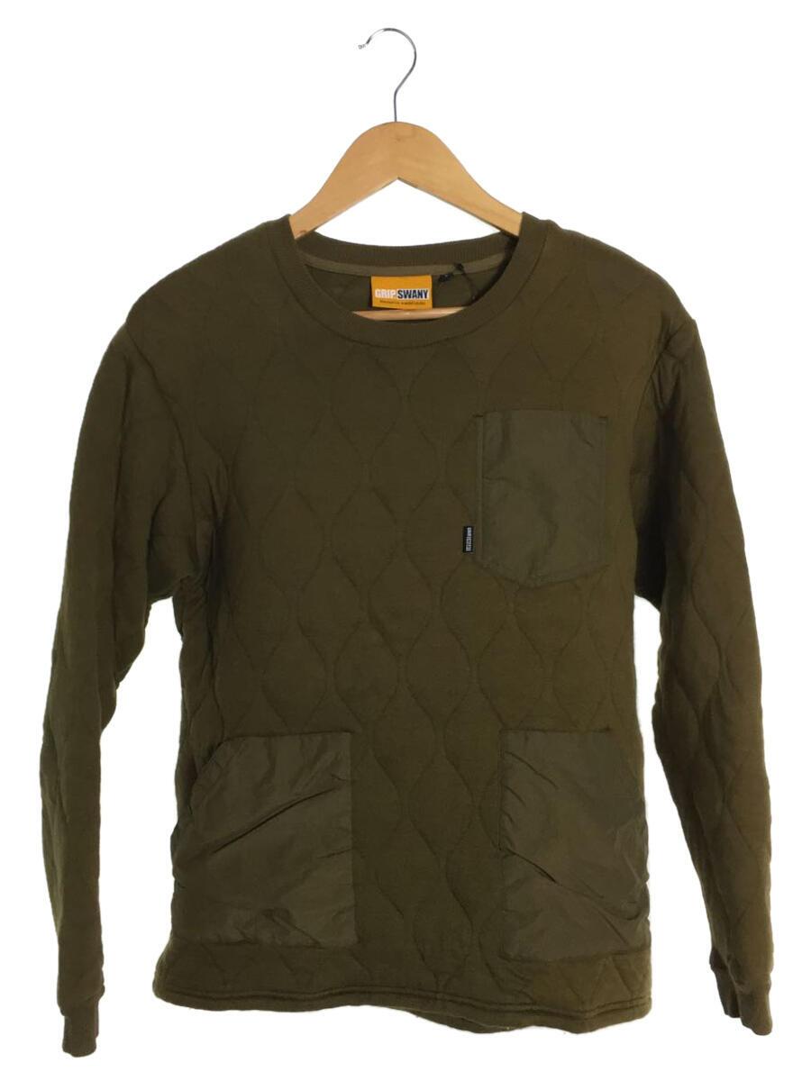 GRIP SWANY(グリップスワニー) / CAMP POCKET QUILT CREW/スウェット/L/GSC31/キルティング