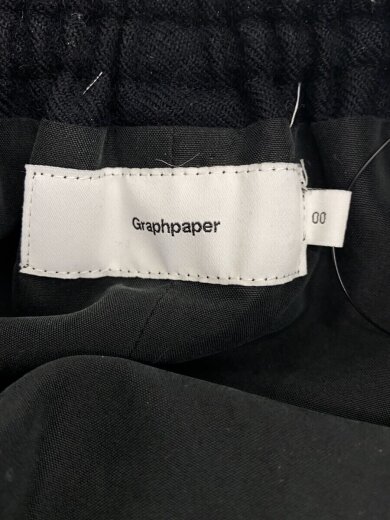 画像：Graphpaperオーバーオール/--/ウール/BLK/GPWR16-OP024